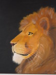Löwe Acryl